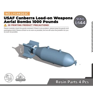 Yao's Studio 1/144 USAF Canberra Load-on Weapons Aerial Bombs 1000 Pounds - Picture 1 of 3