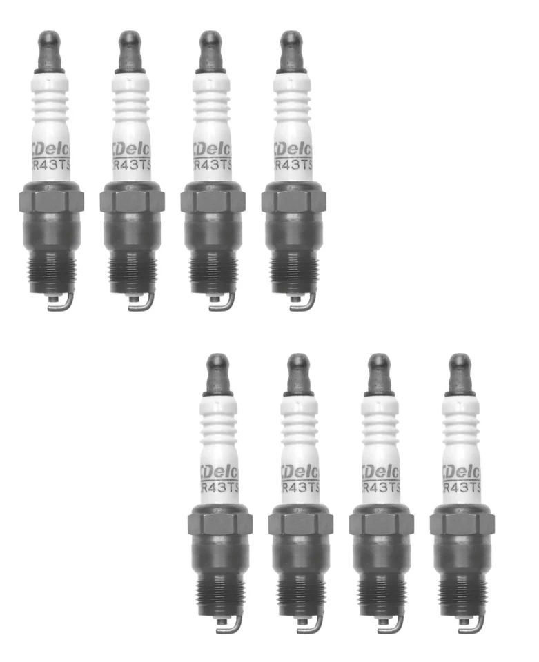 Set 8 Spark Plugs AcDelco For GMC Jimmy G2500 C1500 Chevy G10 C20 Avanti II V8 - Image 1 of 1