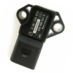 0261230073 038906051D For VW Jetta Golf Eos Audi A3 A4 A6 Boost Pressure Sensor - Picture 1 of 5