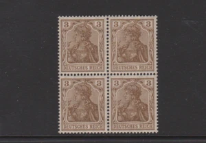 Dt.Reich Germania 84 II im 4er-Block postfrisch einwandfrei - Picture 1 of 1