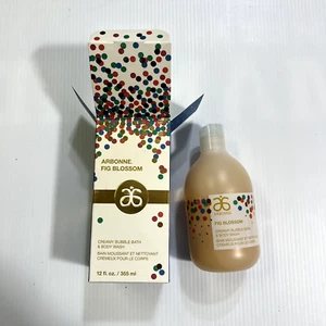 Arbonne- Creamy Bubble Bath & Body Wash - Fig Blossom - 12 Fl Oz - Picture 1 of 8