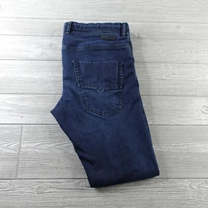 Diesel Jeans Para Hombres 34 Azul Denim Krooley Regular Cordón Cónico Pantalón de Sudadera - Imagen 1 de 9