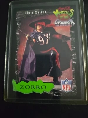 1994 Classic Pro Line Live Coca-Cola Monsters of the Gridiron - #5 Chris Zorich - Image 1 of 2