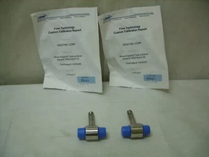 (2) Flow Technology Stainless Steel 1" Turbine Flow Meter Valve SA4-8T1XWULEGH4 - Picture 1 of 23