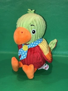 Monkeez Plush Bright Colored Parrot Sewn Eyes Soft - Picture 1 of 12