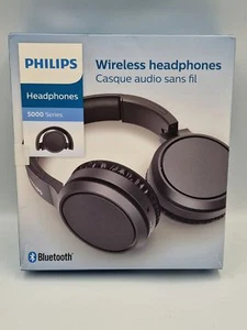 Phillips 5000 series bluetooth headphones Big Bold Bass Compact Folding - Picture 1 of 8