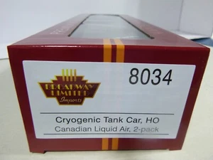 HO Broadway Limited Cryogenic 61'Tank Car Canadian Liquid Air #80025 - Foto 1 di 2