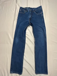 Levi’s 505 Men’s 33x34 ( Actual 31 x 31.5) Jeans Reg Straight Fit Medium Wash - Picture 1 of 11