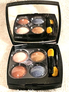 Chanel Les Quatre Ombres Quadra Shadow Atlantiques Copper/Blue/Sand/Dawn 0.18 oz - Picture 1 of 3