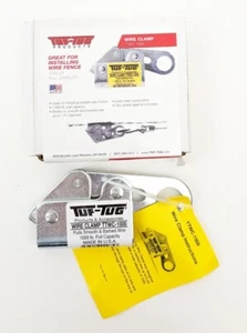 TUF-TUG Wire Clamp TTWC-1000 Barbed & Smooth Wire Fence Installation Tool USA - Picture 1 of 4