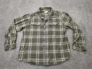 Magellan Outdoors Button Up Shirt Mens XL Green Plaid Classic Fit Adventure Gear - Picture 1 of 7