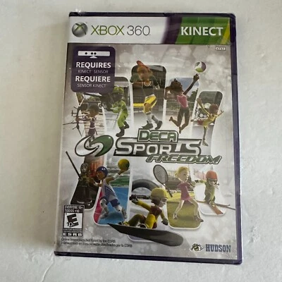Deca Sports Freedom (Microsoft Xbox 360, 2010) Brand New & Sealed - Image 1 of 4