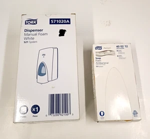 Tork S21 System Dispenser Manual Foam White with Antibacterial Soap 800ml - Picture 1 of 10
