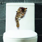 Durable Bathroom Toilet Decoration Seat Art Wall Stickers Decal Home Deco Jet~sf