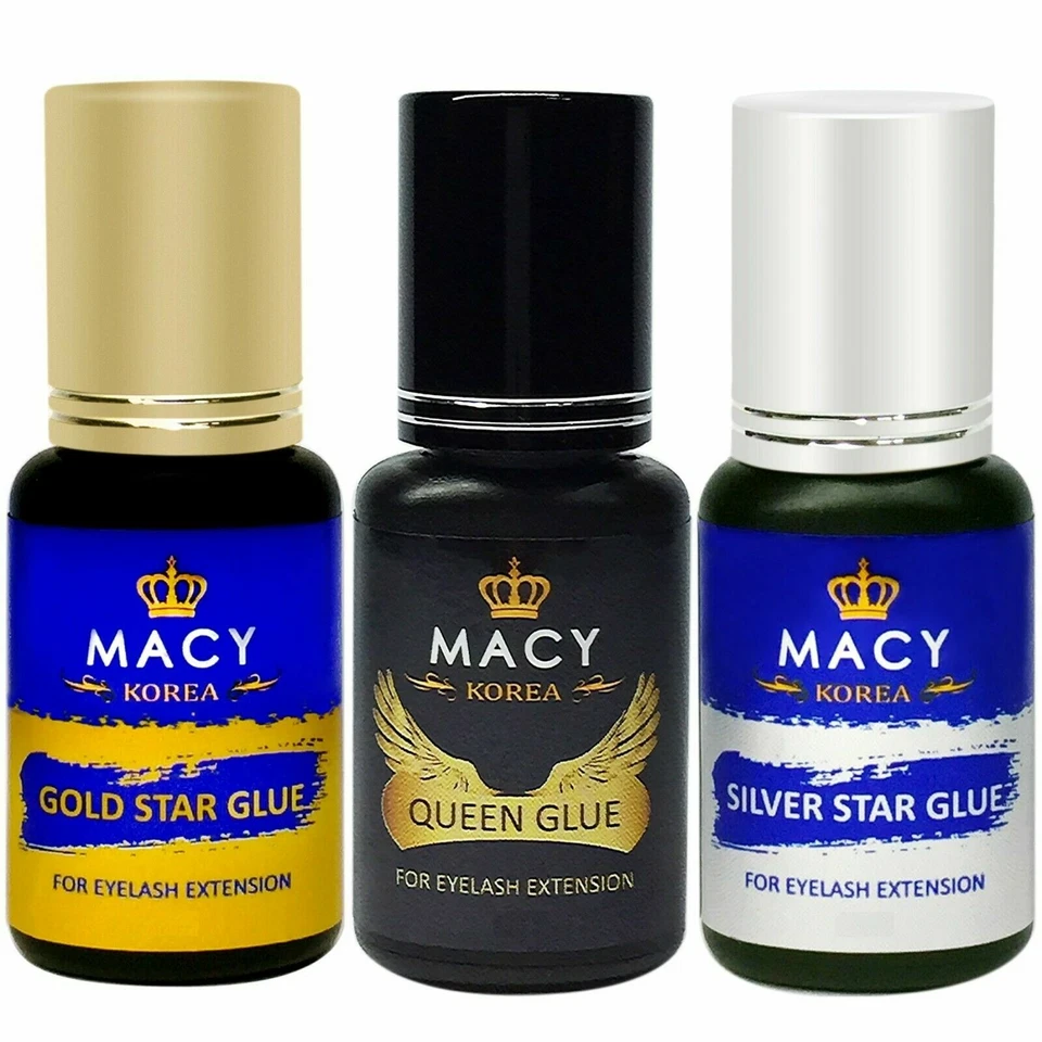 Eyelash Glue Eyelash Extension Extension Glue Volume Strong 5ml Genuine Macy - Image 1 of 1