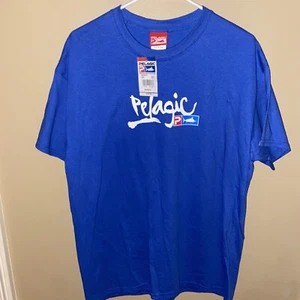 Pelagic Fishing L T-Shirt Herren Large blau doppelseitig Fisherman Good Livin NEU - Bild 1 von 4