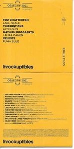 CD CARDSLEEVE 16T MATHIEU BOOGAERTS/FEU CHATTERTON/LAURA CAHEN/TINDERSTICKS - Picture 1 of 1