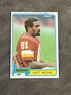 1981 Topps Football Art Monk #194 NM-MT Sharp! Rookie RC HOF Washington Redskins