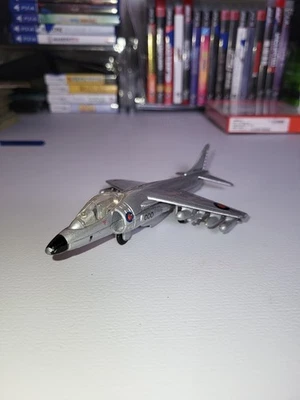 Avión a reacción militar fundido a presión MotorMax Sky Wings Harrier raro Foto 1 de 4