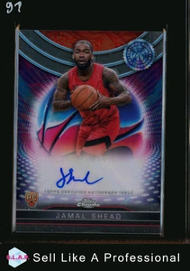JAMAL SHEAD TOPPS TCRA-JS 2025 CHROME BASKETBALL ENGLISH AUTO ROOKIE CARD - Bild 1 von 2