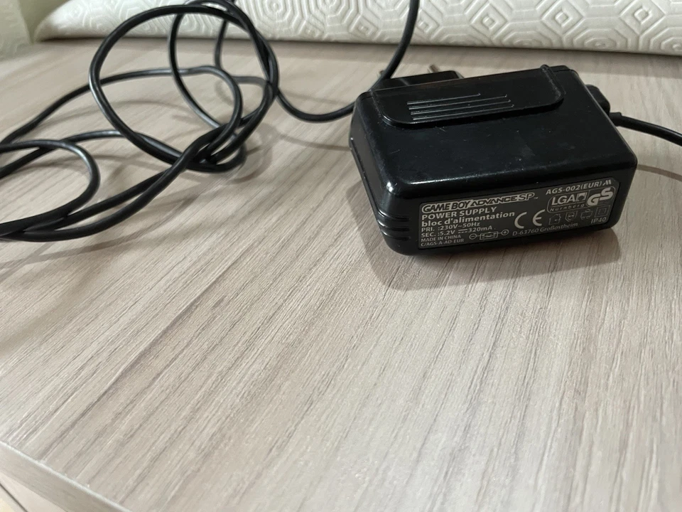 Original Nintendo Ladekabel Netzteil für DS und Gameboy Advance SP - Immagine 1 di 1