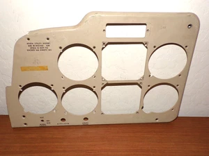 Cessna 152 Aircraft Metal Instrument Panel (13 Gallon TakeOff Decal) - Picture 1 of 2