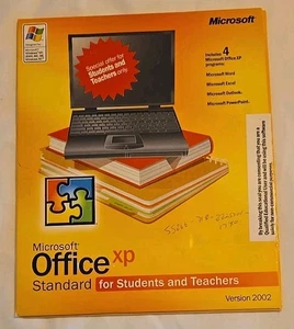 Microsoft Office XP Standard para estudiantes y profesores 2002 con clave de producto - Imagen 1 de 6