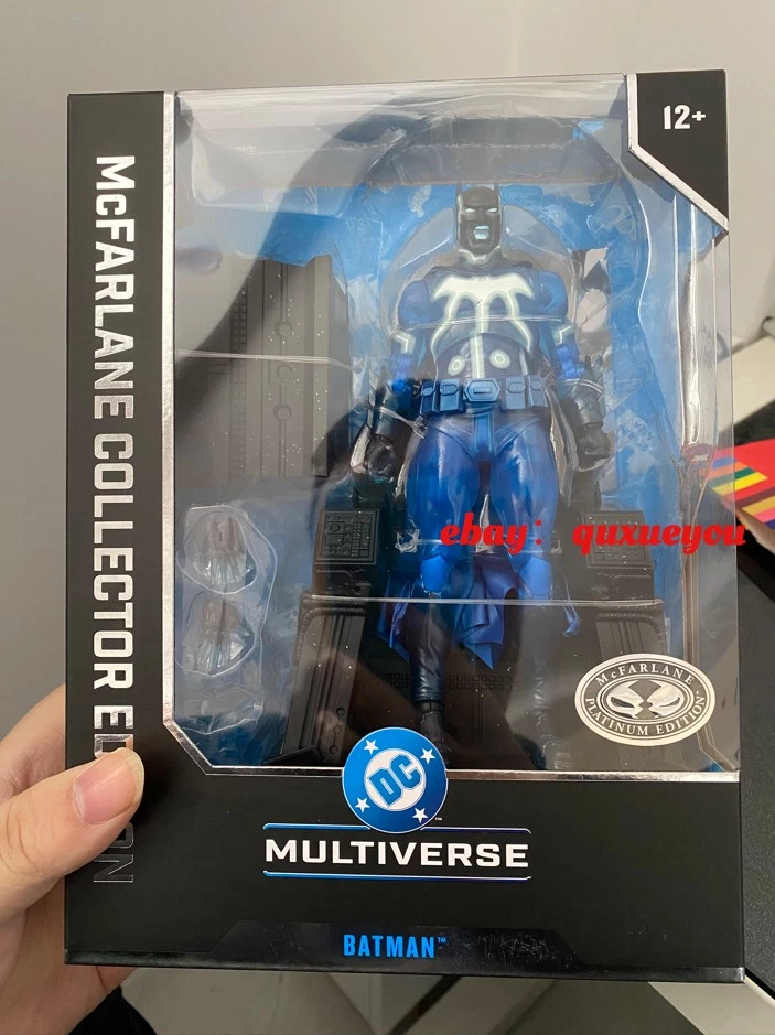 McFarlane DC Multiverse Batman w/Mobius Chair Platinum Edition Action Figure - Image 1 of 3