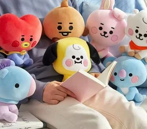 Muñeca de peluche BT21 BTS mercancía coreana Kpop Bangtan Jungkook Jimin Taehyung V - Imagen 1 de 8