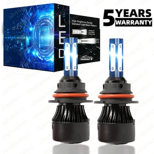 9007 LED Headlight Bulbs for Ford F-250 F-350 F-450 F-550 Super Duty 1999-2004 - Picture 1 of 12