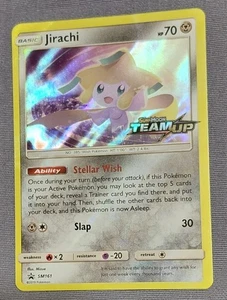 Pokémon Jirachi SM161 Team Up Pre-Release Promo Sonne & Mond Holofoil 2019 = NM - Bild 1 von 3
