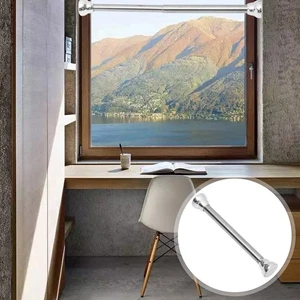Barra de cortina ropa puerta tensión para ventana varillas de alta resistencia ventanas - Imagen 1 de 12