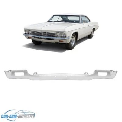 Front Lower Bumper Valance Panel For Chevy Impala/Bel Air/Biscayne/Caprice 1966 Foto 1 de 4