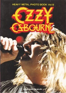 Heavy Metal Photo Book Vol.5. Ozzy Osbourne Japan 1984 - Picture 1 of 4