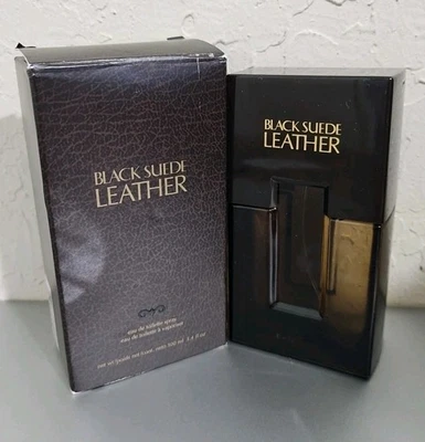 AVON 2010 Negro Gamuza CUERO EDT Spray Colonia 3.4oz Nuevo en Caja Raro Retirado Foto 1 de 4