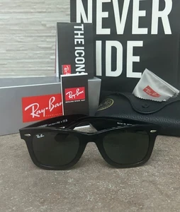 Ray-Ban Wayfarer RB2140 901 50-22 Sonnenbrille - Schwarz/Grün - Bild 1 von 9