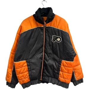 Vintage Philadelphia Flyers Pro Player Puffer Jacket L - Picture 1 of 8