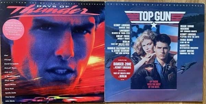 2x Tom Cruise Movie Soundtrack LP Vinyls Days Of Thunder & Top Gun originals EXC - Bild 1 von 12