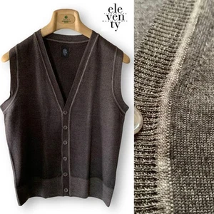 eleventy Brilla special order wool knit vest size 44 - Picture 1 of 7