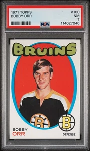 1971 Topps #100 Bobby Orr | PSA 7 - Foto 1 di 2