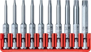 PB Swiss Tools Torx Bit Block E6.703 CN | 100% Taschenformat, grau  - Bild 1 von 5