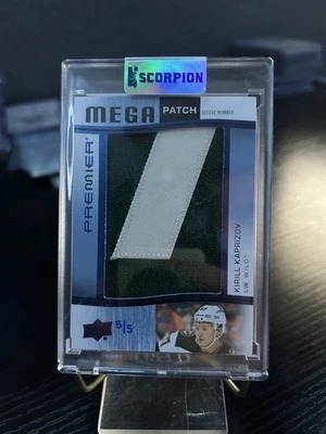 2023-24 Premier Kirill Kaprizov MEGA PATCH 5/5 Sleeve Number 🔥🔥🔥 - Image 1 of 2