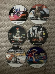 Bundle Of 6 Vintage Playstation 2 Games Japan Used Untested See All Pics - Picture 1 of 15