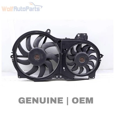 AUDI A6 C6 2009-2011 3,0 L - Conjunto de ventilador de refrigeración eléctrico 4F0121003AF Foto 1 de 4