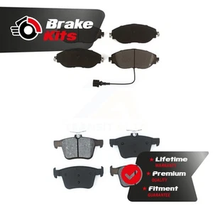 Front Rear Semi-Metallic Brake Pads Kit For 2018-2022 Volkswagen Tiguan - Picture 1 of 1