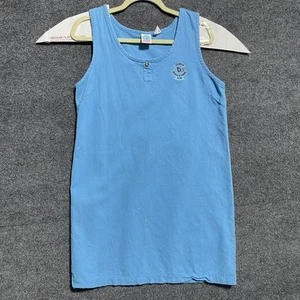 Vintage WEK Tank Kleid Damen Large Blau La Jolla Beach Tennis Club Made USA 90s - Bild 1 von 9