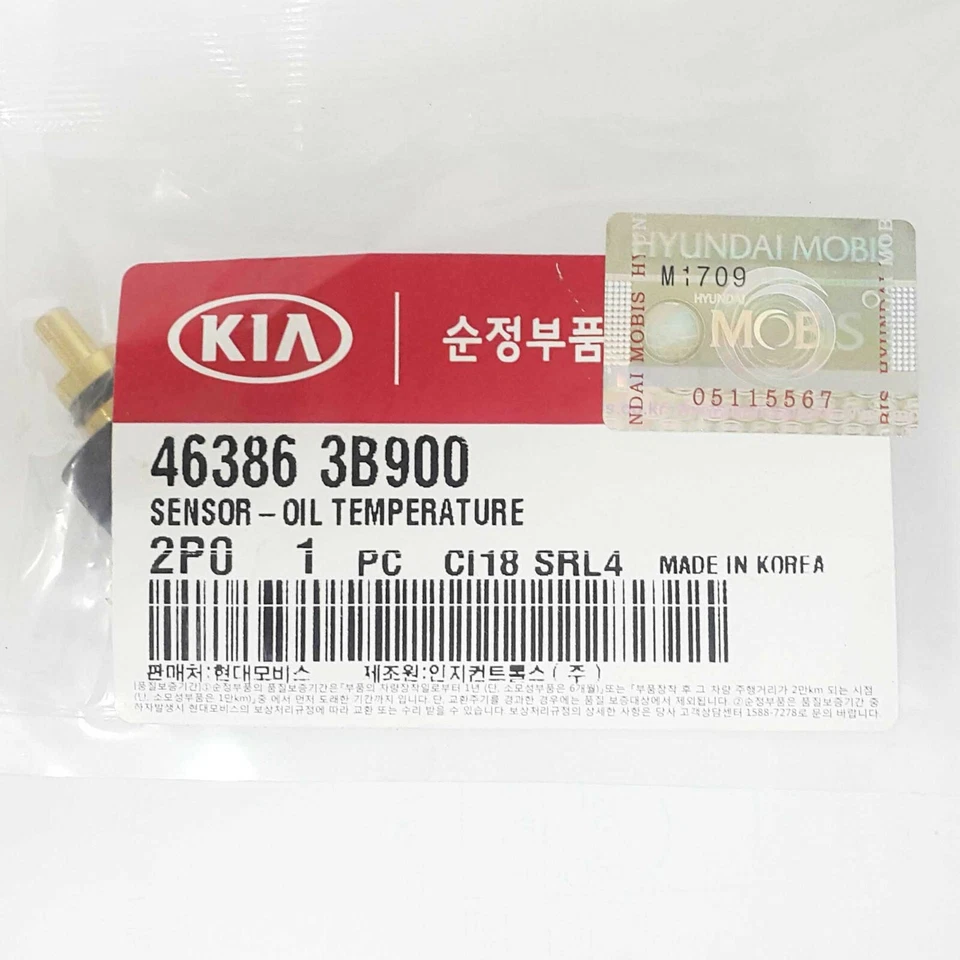 Genuine 463863B900 Auto Trans Oil Temperature Sensor For HYUNDAI / KIA 2010-2015 - Image 1 of 4