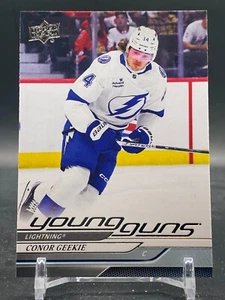 2024-25 Conor Geekie Upper Deck Series 2 Young Guns Rookie #478 - Picture 1 of 3