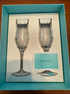 TIFFANY & Co. Swing Champagne Glasses Pair Set - Picture 1 of 3