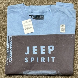 Jeep Spirit T-shirt XS Light Wrangler 4x4 Off Road New - Picture 1 of 9